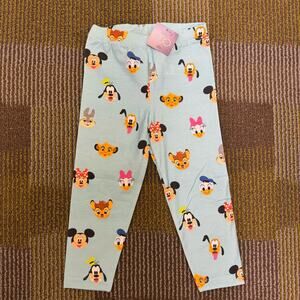 Disney Leggings Mickey Minnie Simba Bambi Girls Multi Size Organic Monica + Andy